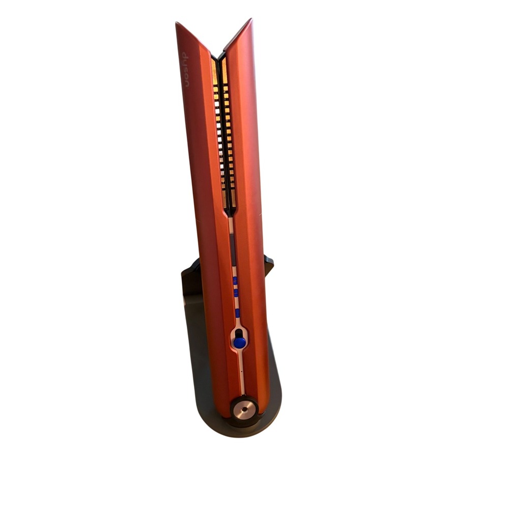 Dyson Corrale Cordless Hair Straightener Flat Iron Copper Nickel with Case Dock - Picture 7 of 7